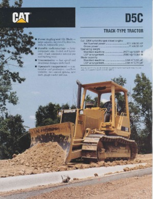 Kettendozer Caterpillar D 5 C