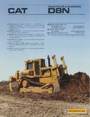 Kettendozer Caterpillar D 8 N