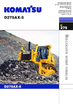 Kettendozer Komatsu D275AX-5 
