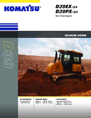 Kettendozer Komatsu D39EX-24