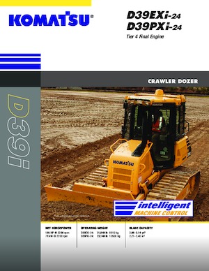 Kettendozer Komatsu D39EXi-24