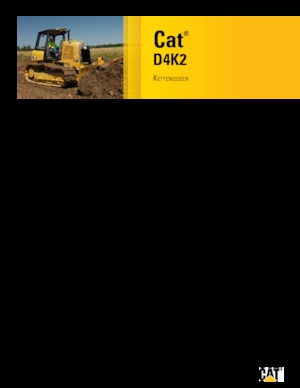 Kettendozer Caterpillar D4K2 XL