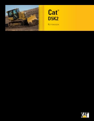 Kettendozer Caterpillar D5K2 XL