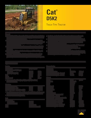 Kettendozer Caterpillar D5K2 XL