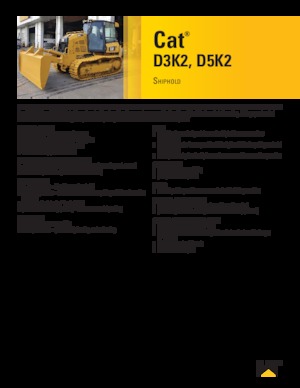 Kettendozer Caterpillar D5K2 XL SHIPHOLD/PORT HANDLING