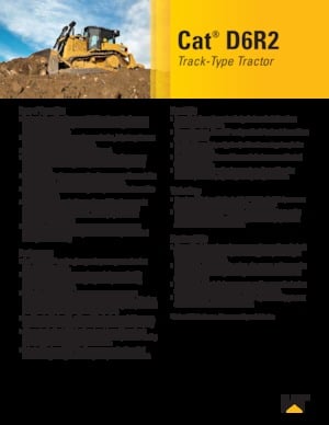 Kettendozer Caterpillar D6R2 LGP