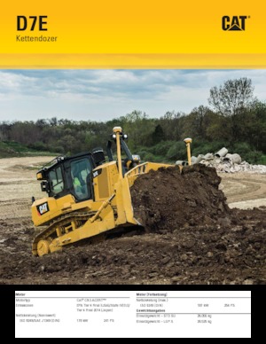 Kettendozer Caterpillar D7E