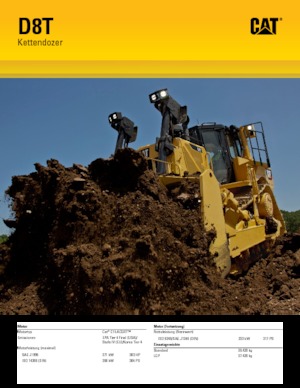 Kettendozer Caterpillar D8T