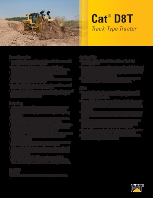 Kettendozer Caterpillar D8T