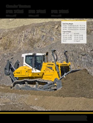 Kettendozer Liebherr PR 756 LGP Litronic