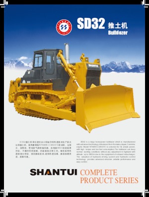 Kettendozer Shantui SD32 