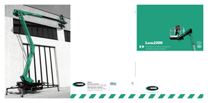 Gelenkarbeitsbühnen auf Raupen Kato Imer Lem 2200