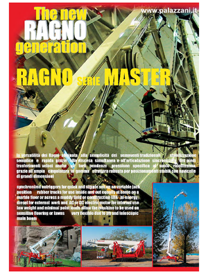 Teleskoparbeitsbühnen auf Raupen Palazzani TSJ 39