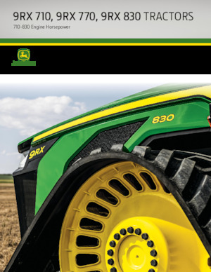Raupen-Traktoren John Deere 9RX 830 