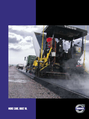 Straßenfertiger auf Ketten Volvo ABG8820B