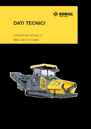 Straßenfertiger auf Ketten Bomag BMF 2500 S FLEXMIX