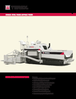 Straßenfertiger auf Ketten Terex CR562S