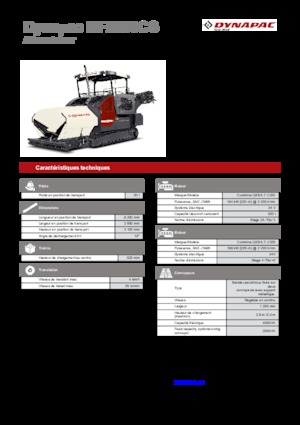 Straßenfertiger auf Ketten Dynapac MF2500CS