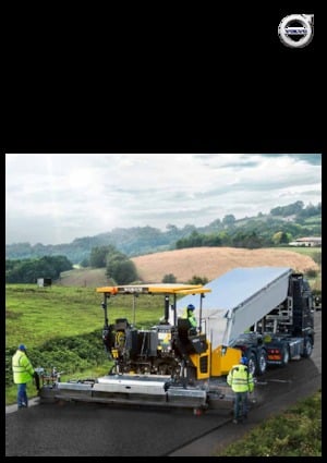 Straßenfertiger auf Ketten Volvo P6820C ABG