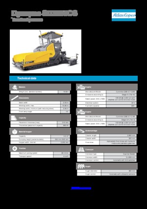 Straßenfertiger auf Ketten Dynapac SD 2500 CS