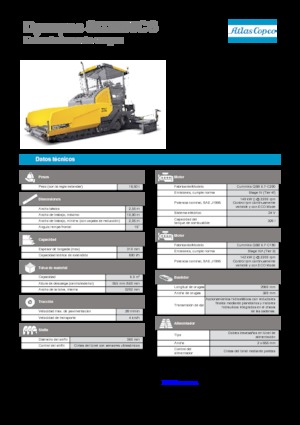 Straßenfertiger auf Ketten Dynapac SD 2500 CS