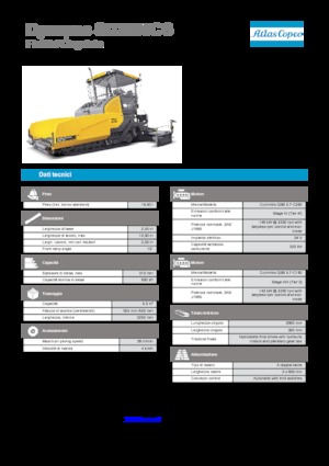 Straßenfertiger auf Ketten Dynapac SD 2500 CS