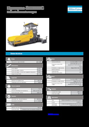 Straßenfertiger auf Ketten Dynapac SD 2550 C