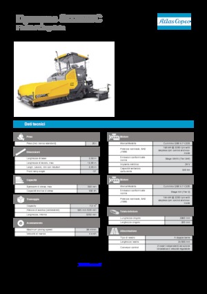 Straßenfertiger auf Ketten Dynapac SD 2550 C
