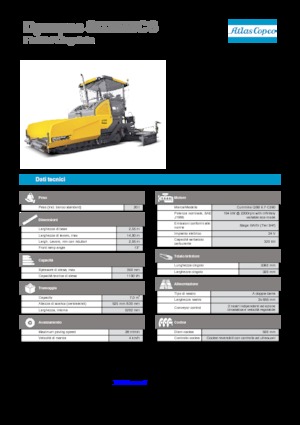 Straßenfertiger auf Ketten Dynapac SD 2550 CS