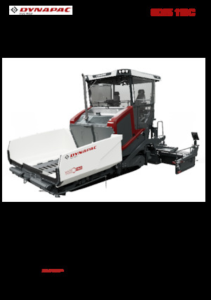 Straßenfertiger auf Ketten Dynapac SD25 110C