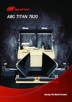 Straßenfertiger auf Ketten IR-ABG Titan 2820