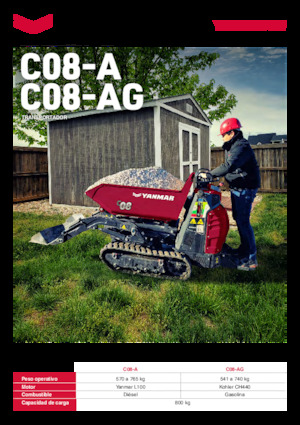 Raupendumper Yanmar C08-A HI TIP 