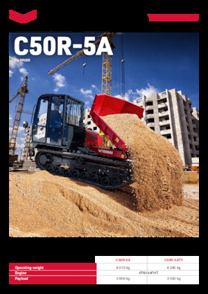 Raupendumper Yanmar C50R-5A  