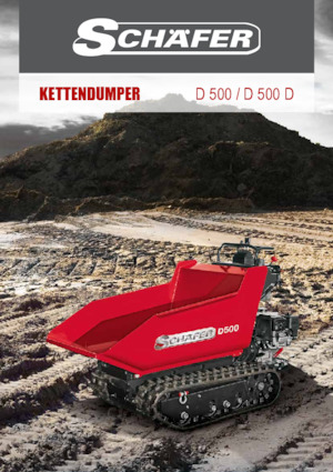 Raupendumper SCHÄFER D 500  