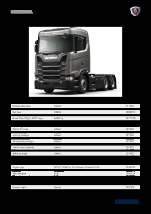 Sattelzugmaschinen/SZM Scania S 370 A4X2NA