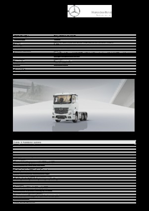 Sattelzugmaschinen/SZM Mercedes-Benz Actros 2548 LS 6x2