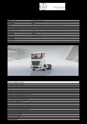 Sattelzugmaschinen/SZM Mercedes-Benz Actros 2651 LS 6x4