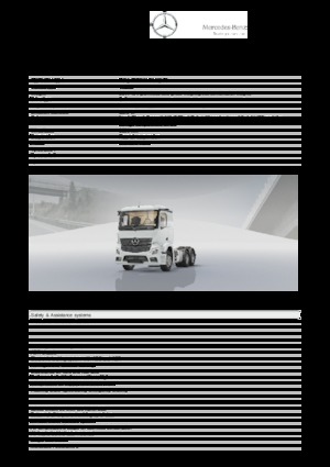 Sattelzugmaschinen/SZM Mercedes-Benz Actros 3348 AK 6x6