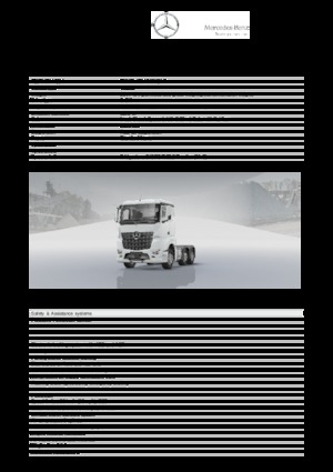 Sattelzugmaschinen/SZM Mercedes-Benz Arocs 2540 LS 6x2