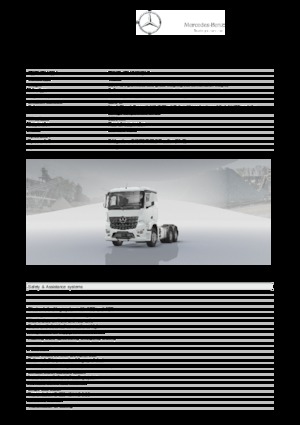 Sattelzugmaschinen/SZM Mercedes-Benz Arocs 2633 LS 6x4