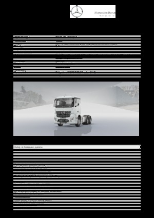 Sattelzugmaschinen/SZM Mercedes-Benz Arocs 2658 LS 6x4