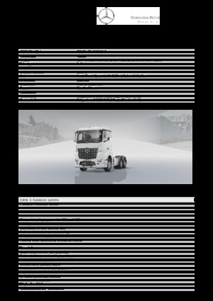 Sattelzugmaschinen/SZM Mercedes-Benz Arocs 3342 LS 6x4