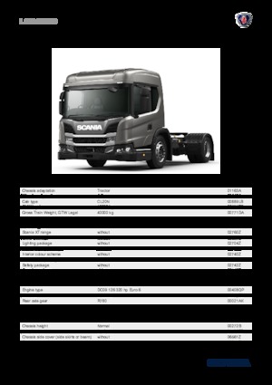 Sattelzugmaschinen/SZM Scania L 320 A4x2NB