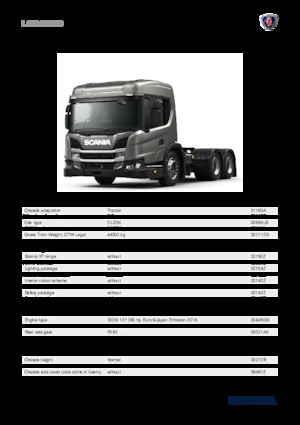 Sattelzugmaschinen/SZM Scania L 360 A6x2NB