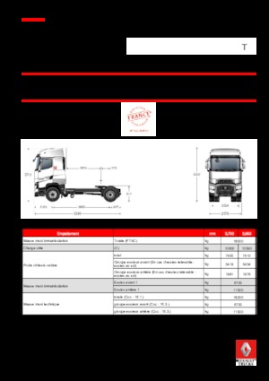 Sattelzugmaschinen/SZM Renault T 520.18 HIGHCAB 4X2 T X-LOW E6 (LHD)