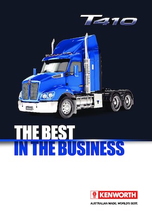 Sattelzugmaschinen/SZM Kenworth T410 600mm Aero roof MX13 8x4