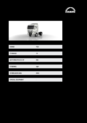 Sattelzugmaschinen/SZM MAN TGX 18.580