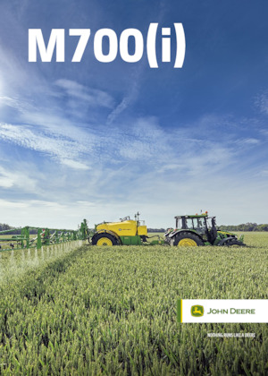 Anhänge-Feldspritzen John Deere M732i