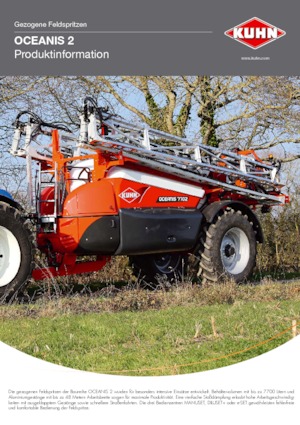 Anhänge-Feldspritzen Kuhn Oceanis 2-5600