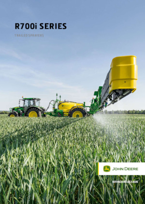Anhänge-Feldspritzen John Deere R732i